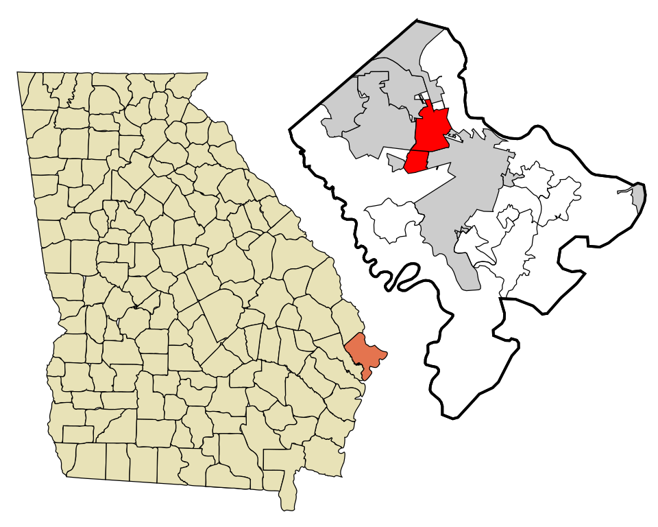 Map of Garden City