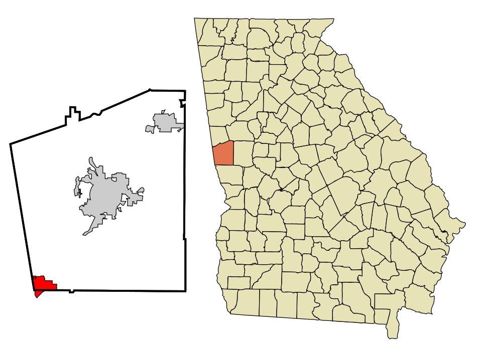 Locator map of West Point