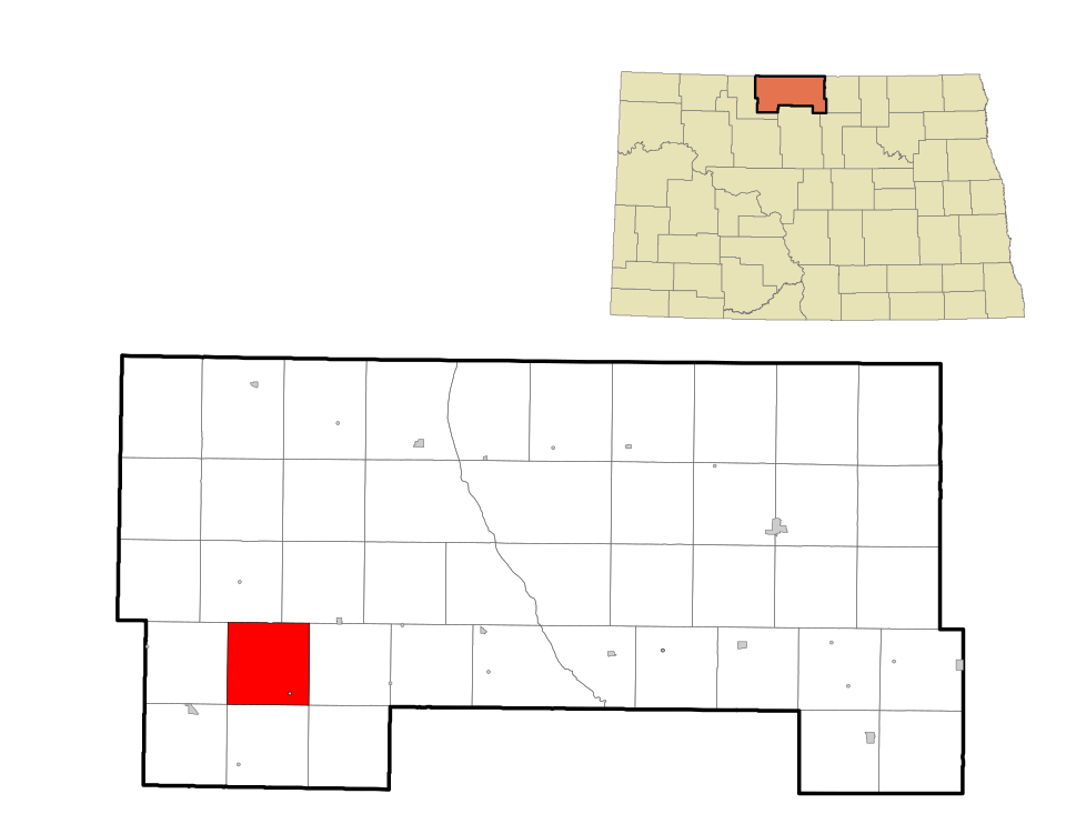 Locator map of Mount Rose