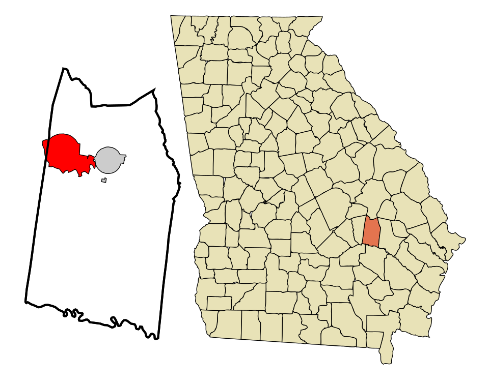 Map of Vidalia