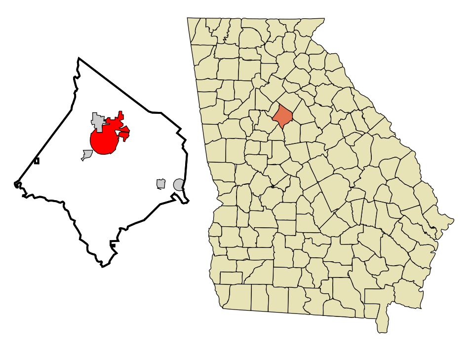 Map of Covington