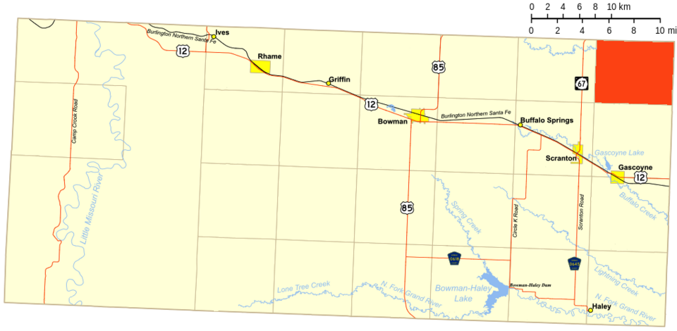 Locator map of Buena Vista