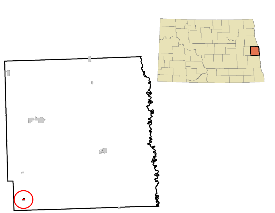 Locator map of Galesburg