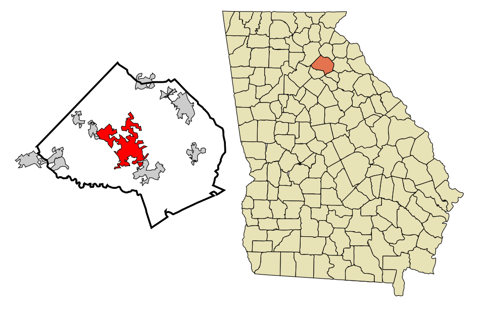 Locator map of Jefferson