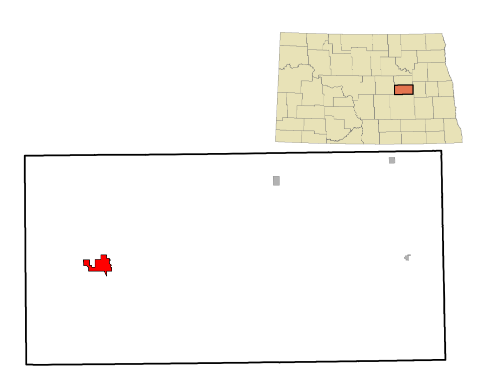 Locator map of Carrington