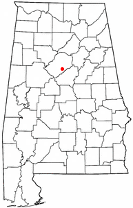 Locator map of Homewood