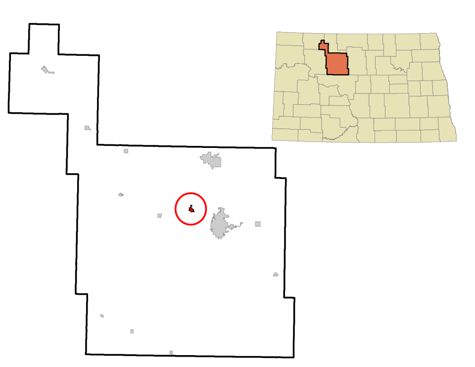 Locator map of Burlington
