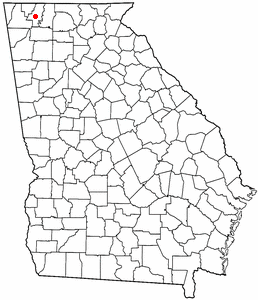Map of Dalton