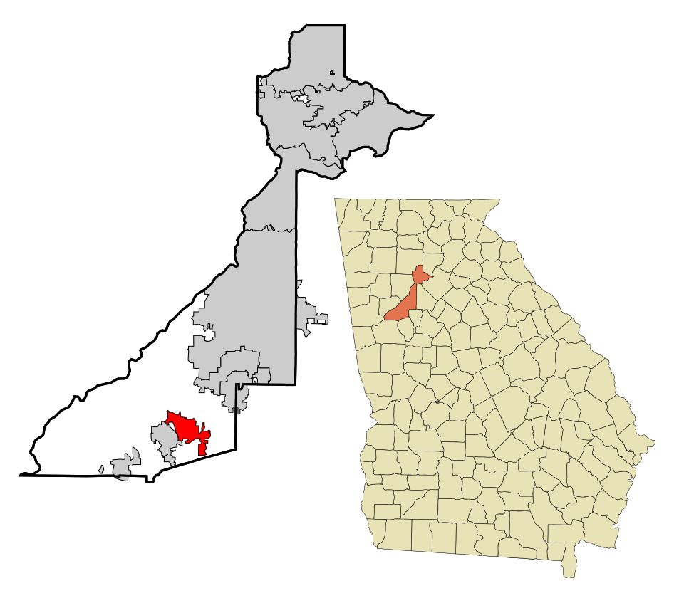 Locator map of Union