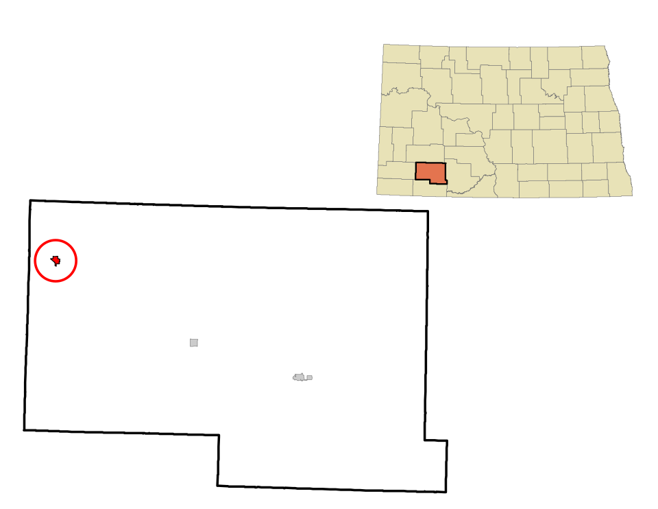 Locator map of New England