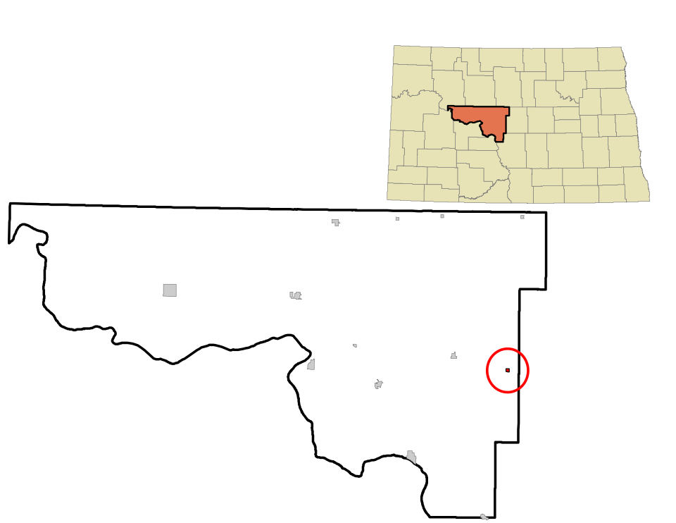 Locator map of Mercer