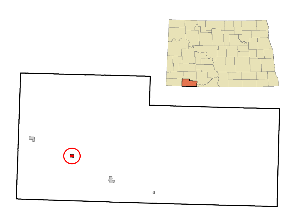 Locator map of Bucyrus