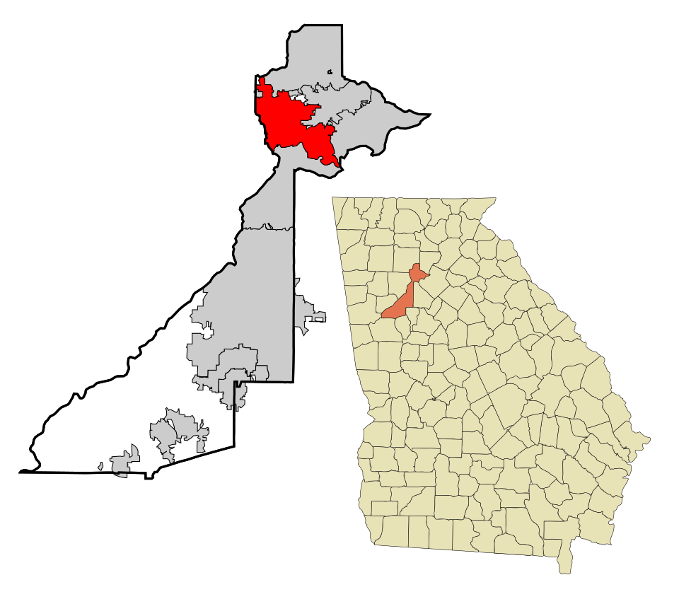 Map of Roswell