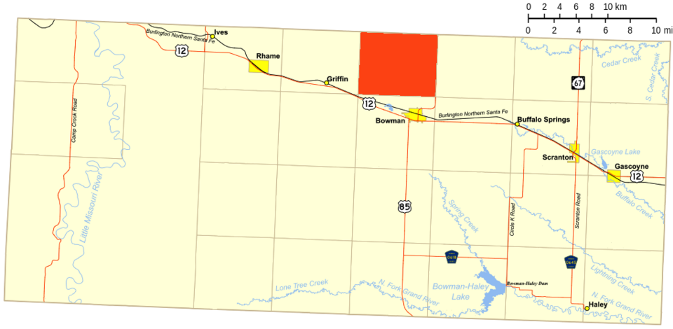 Locator map of Star