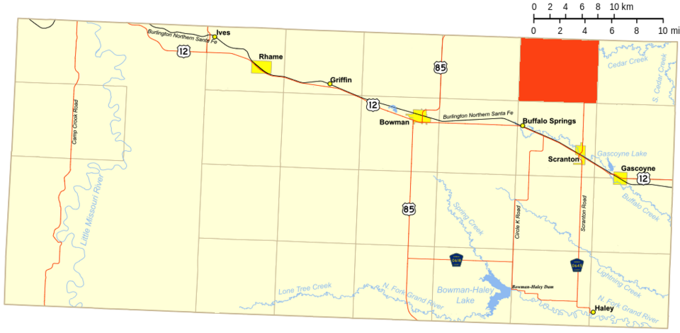 Locator map of Stillwater