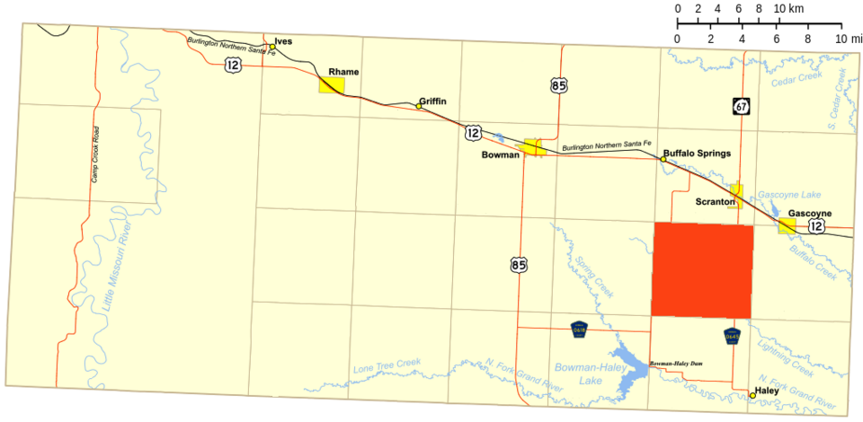 Locator map of Whiting