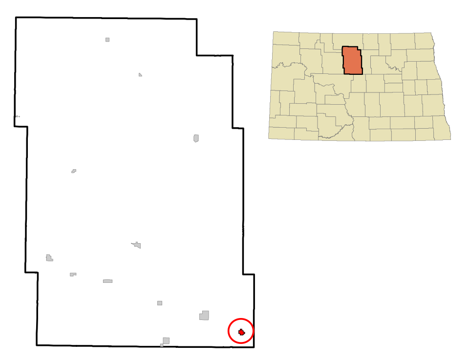 Locator map of Anamoose