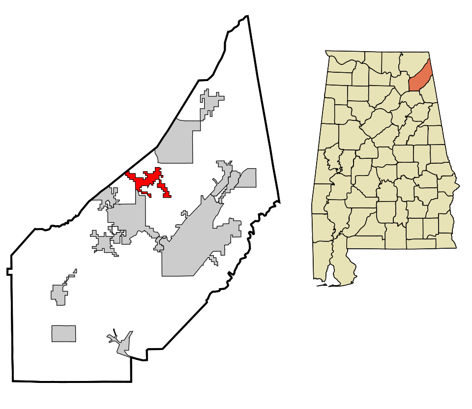 Locator map of Sylvania