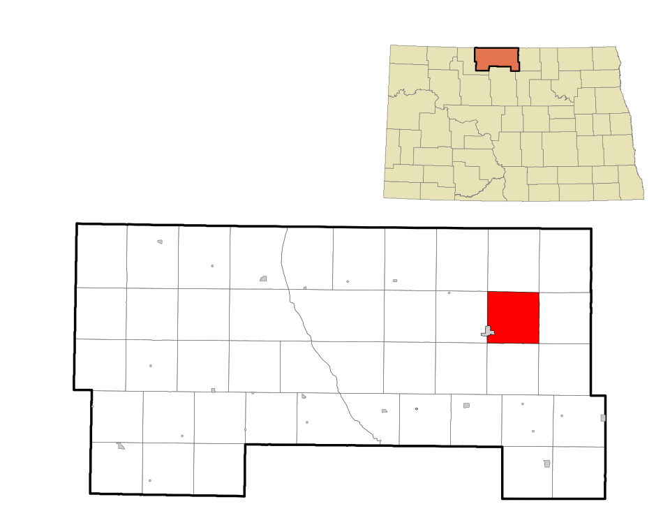 Locator map of Whitteron