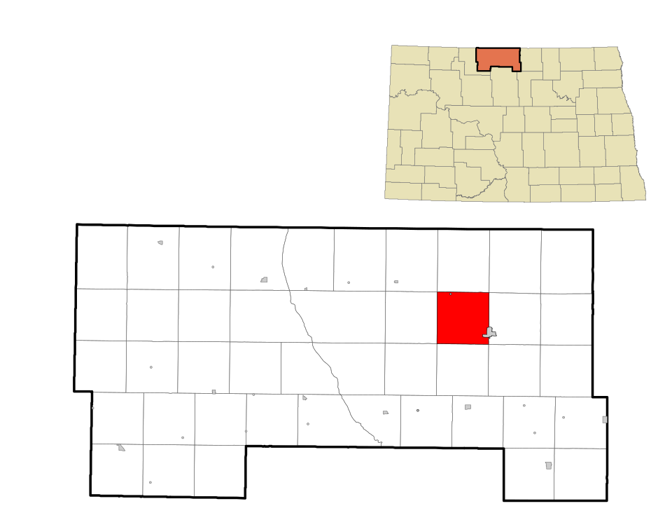 Locator map of Pickering
