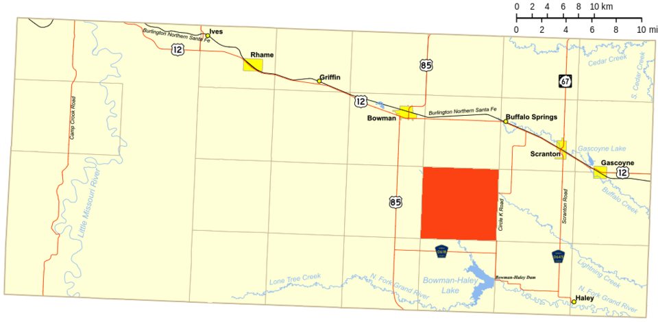 Locator map of Boyesen