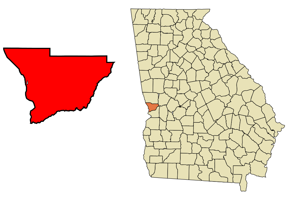 Locator map of Columbus