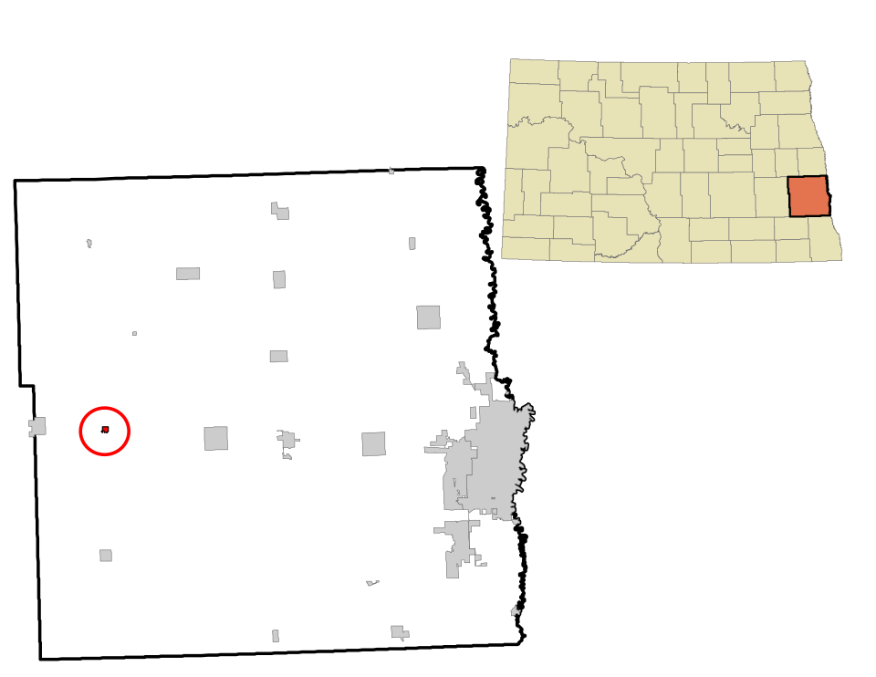 Locator map of Buffalo