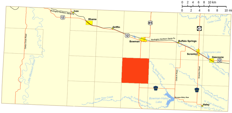 Locator map of Gem