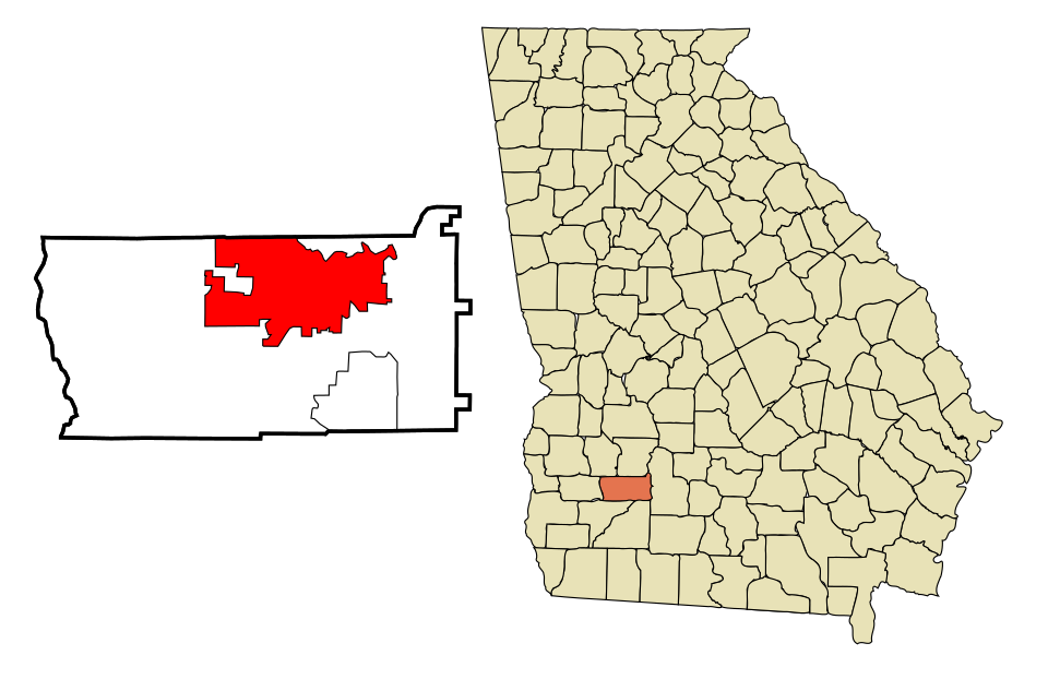 Map of Albany