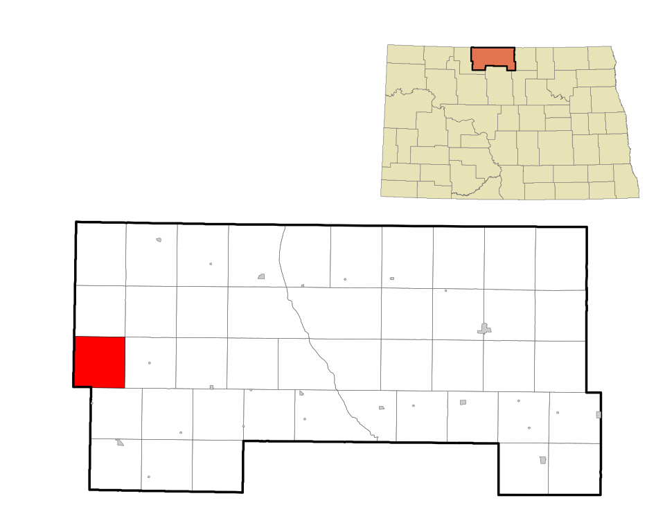 Locator map of Cut Bank