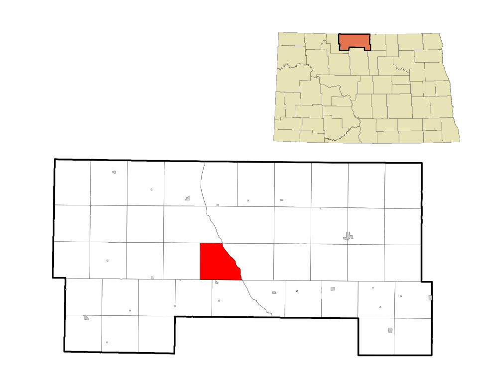 Locator map of Kane