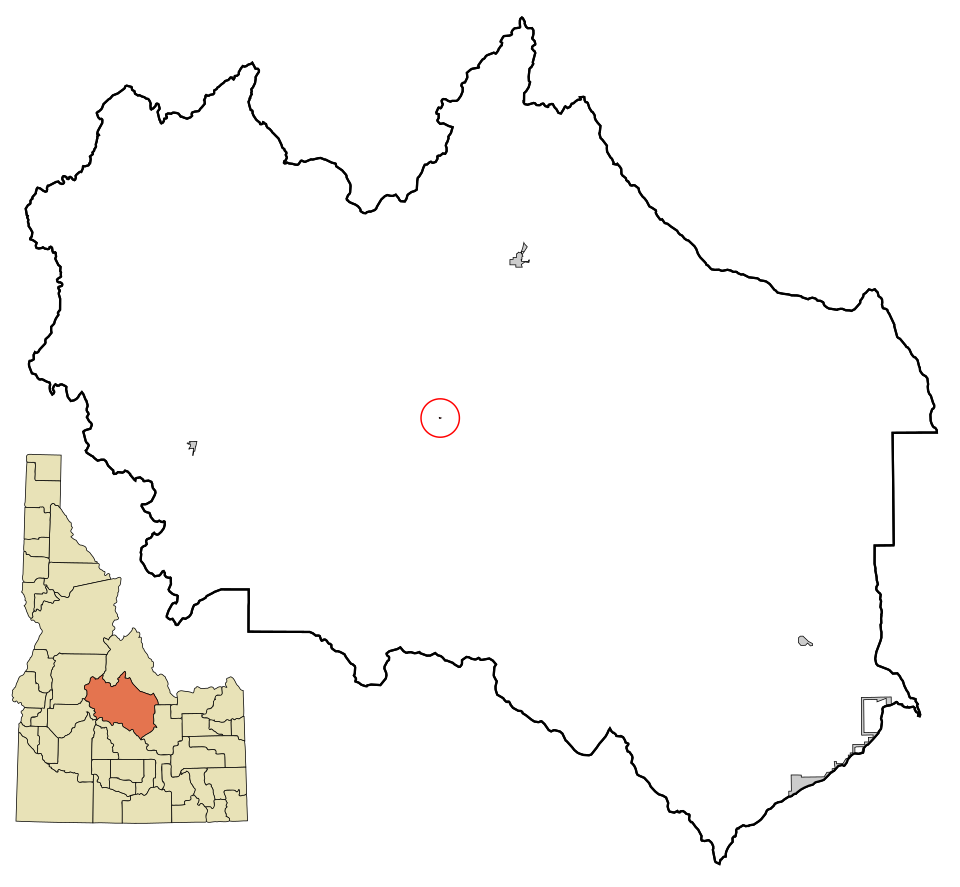 Locator map of Clayton