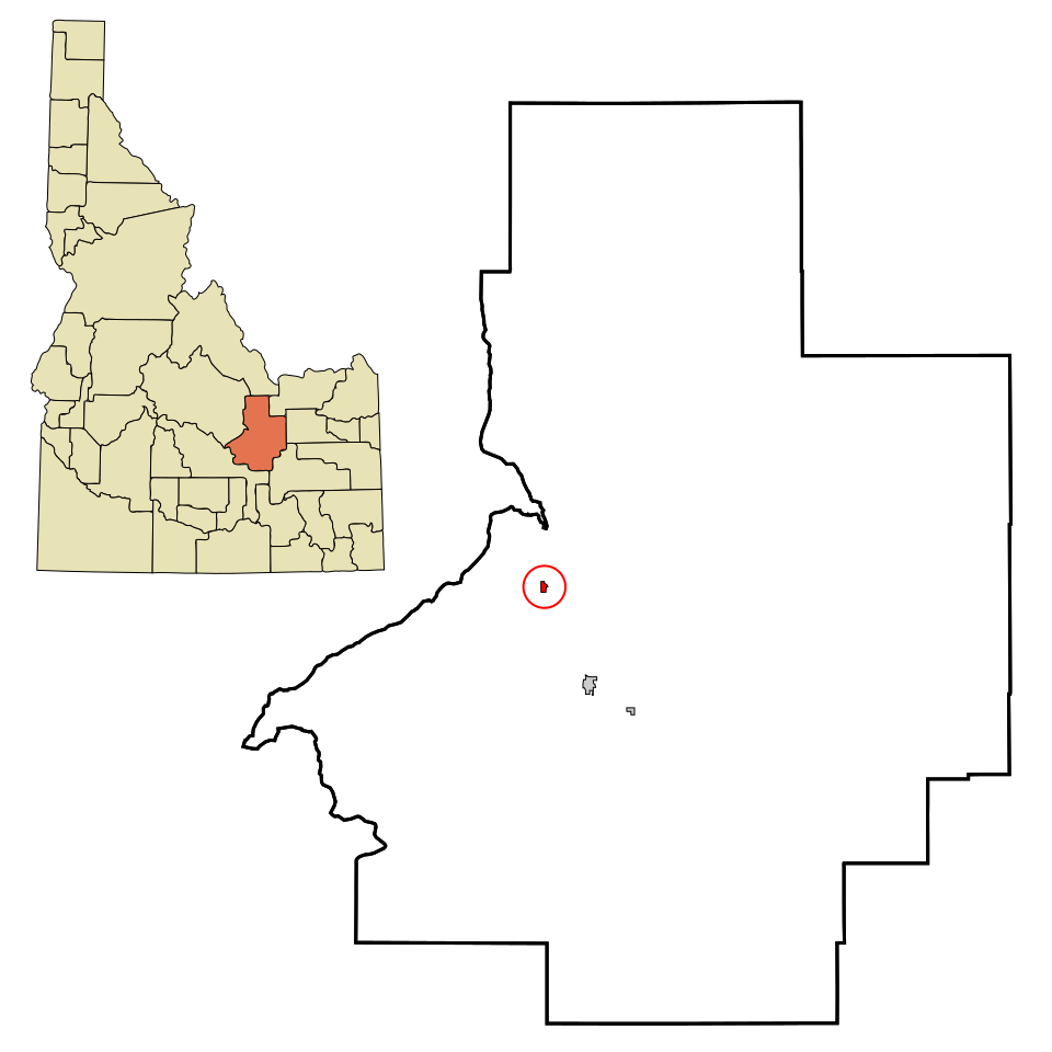 Locator map of Moore