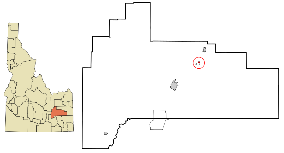 Locator map of Basalt