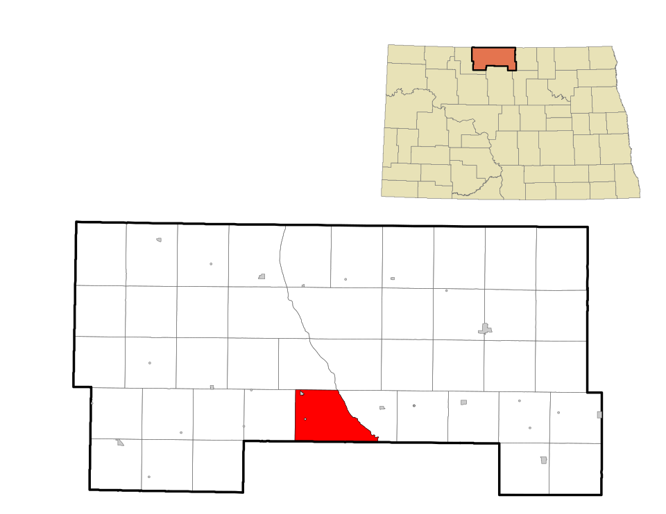 Locator map of Tacoma