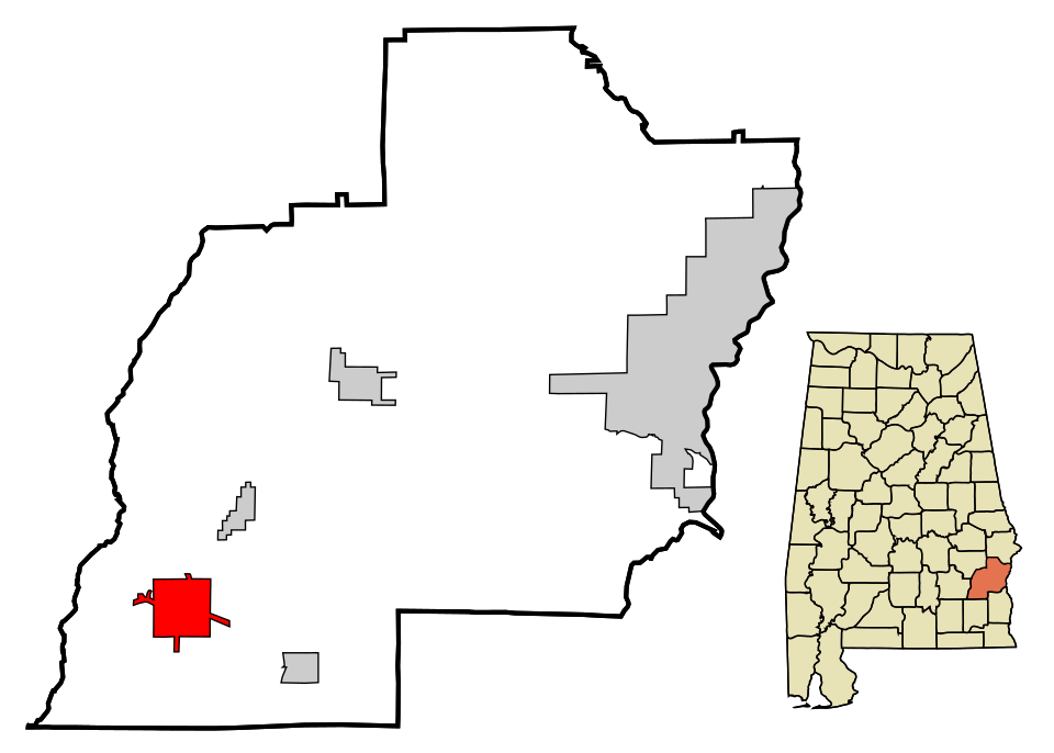 Locator map of Clio
