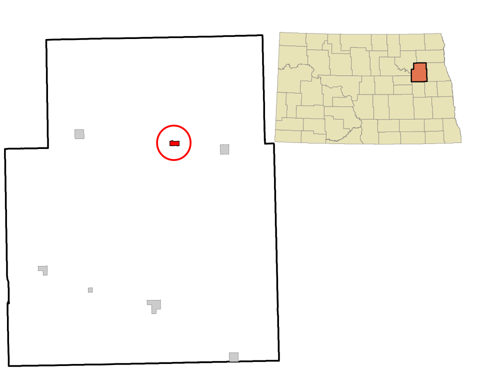 Locator map of Michigan