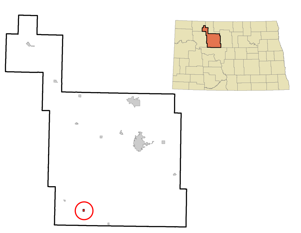 Locator map of Ryder