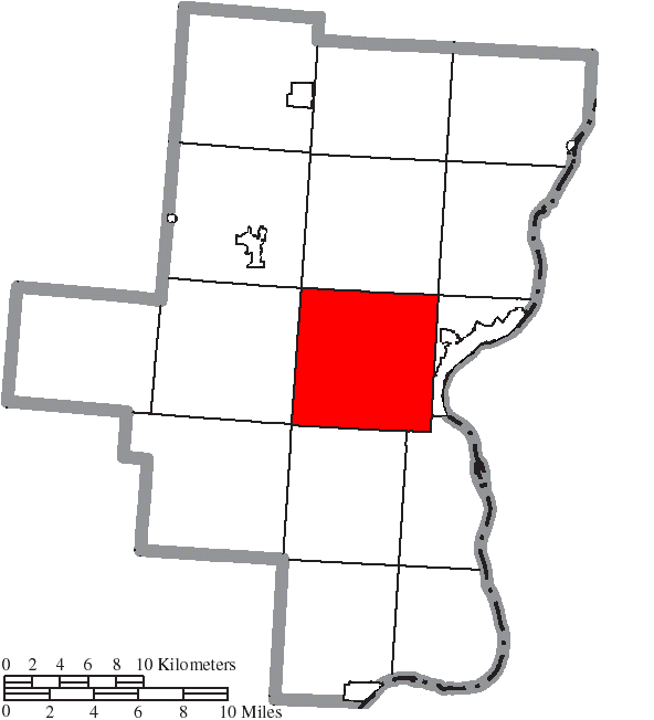 Locator map of Green