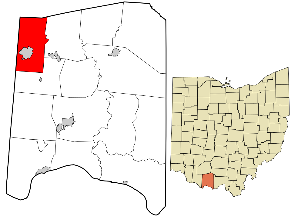 Locator map of Winchester