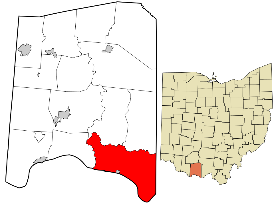 Locator map of Green