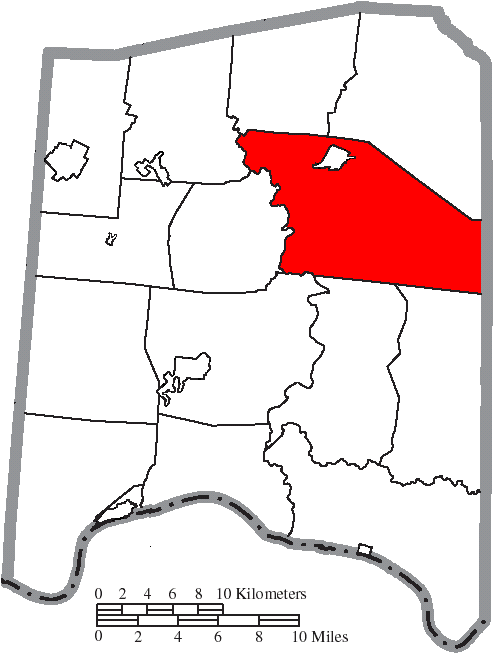 Map of Meigs