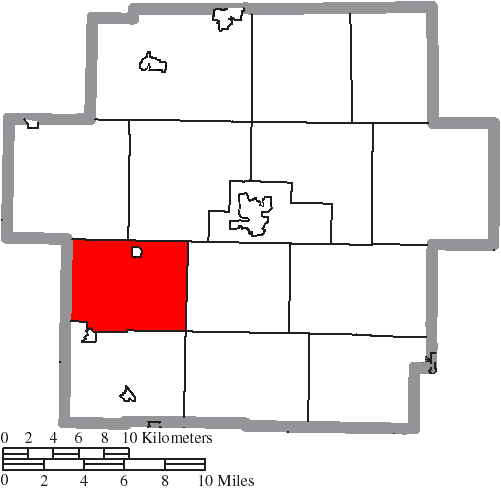 Locator map of Monroe