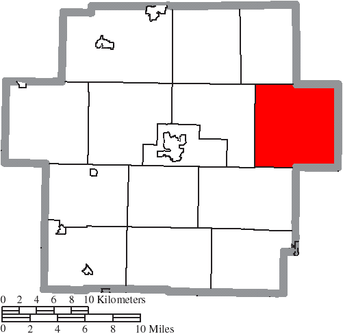 Locator map of Fox