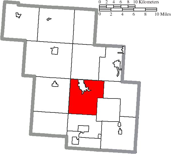 Locator map of Pike