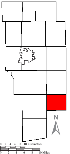Locator map of Lake