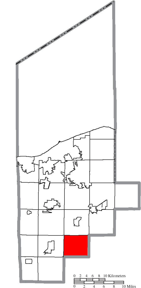 Locator map of Penfield