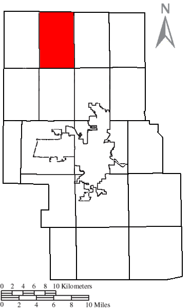 Locator map of Cass