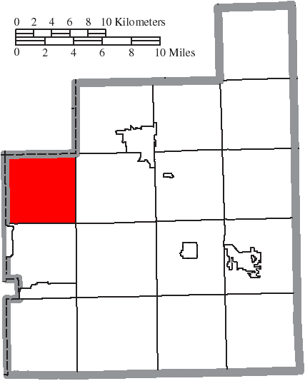 Locator map of Chester