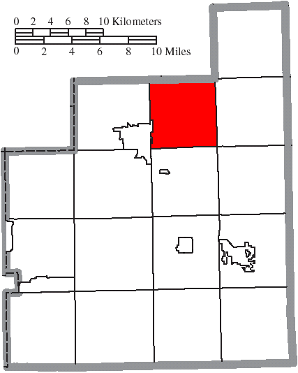 Locator map of Hambden